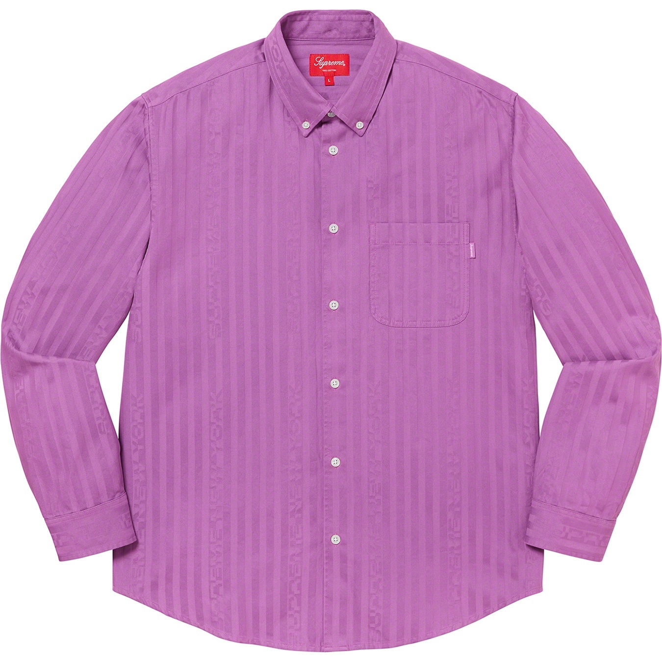 Jacquard Stripe Twill Shirt view 5